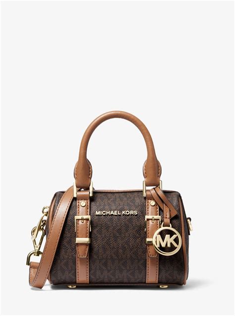 michael kors black and brown purse|michael kors small brown purse.